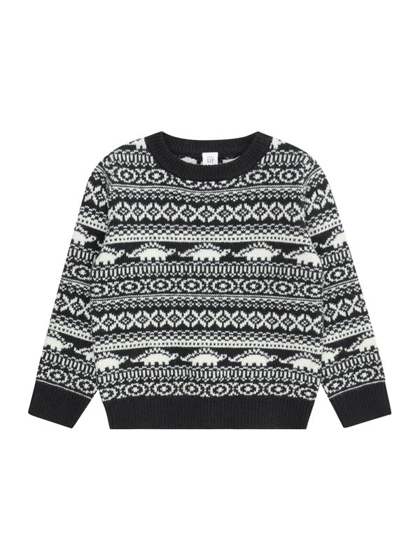 GAP GAP Pulover 'FAIRISLE'  mornarska / bela