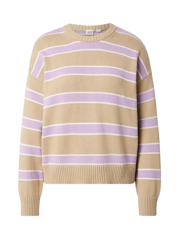 GAP GAP Pulover  kamela / lila / bela