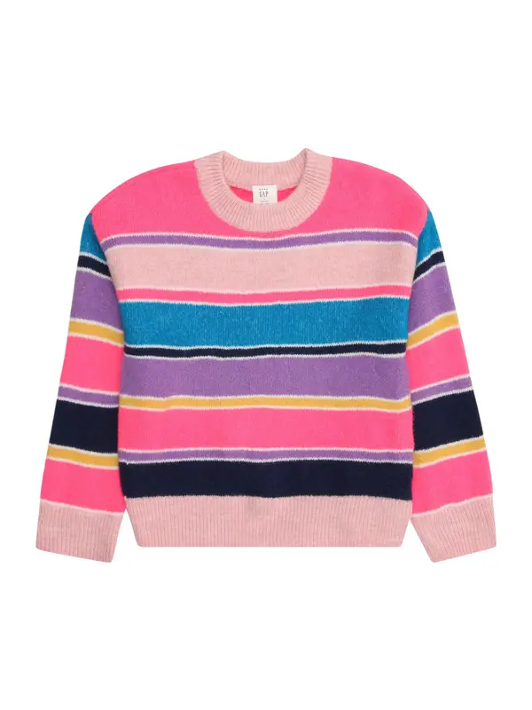 GAP GAP Pulover  kraljevo modra / roza / svetlo roza / črna