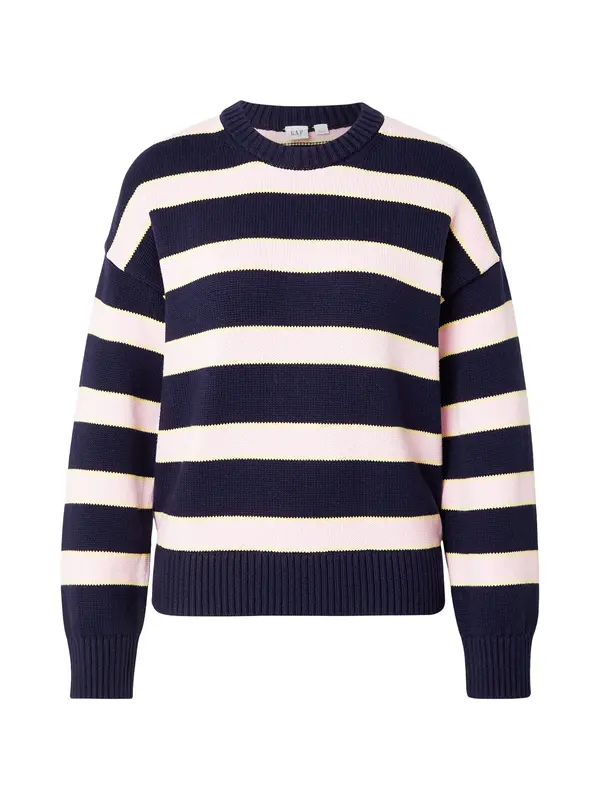 GAP GAP Pulover  mornarska / svetlo rumena / rosé