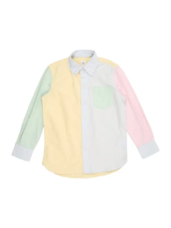 GAP GAP Srajca  svetlo modra / rumena / pastelno zelena / roza