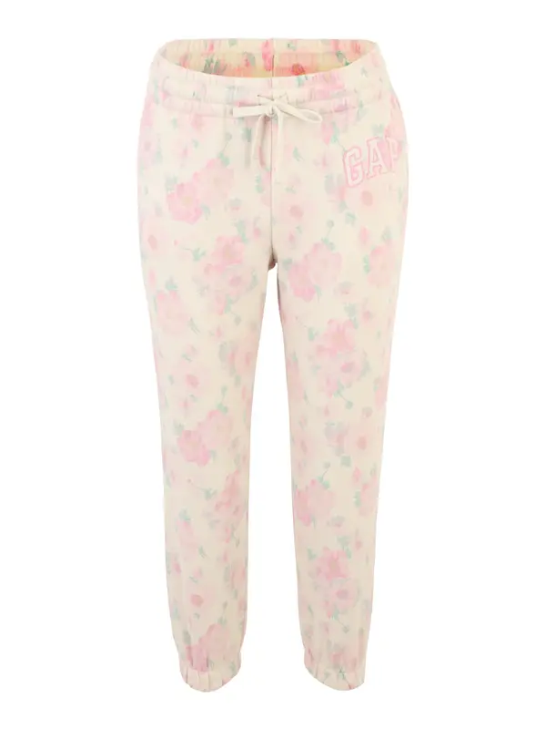 Gap Tall Gap Tall Hlače 'HERITAGE'  bež / pastelno modra / roza