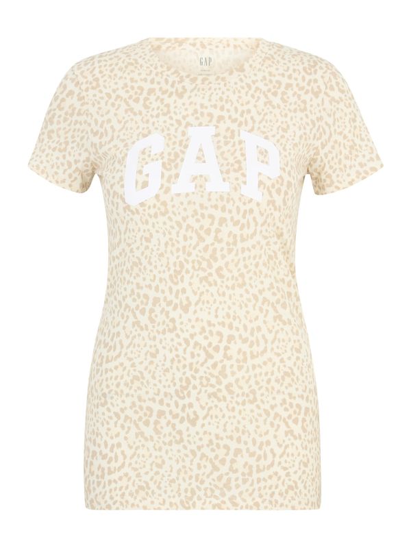 Gap Tall Gap Tall Majica 'CLASSIC'  bež / chamois / bela