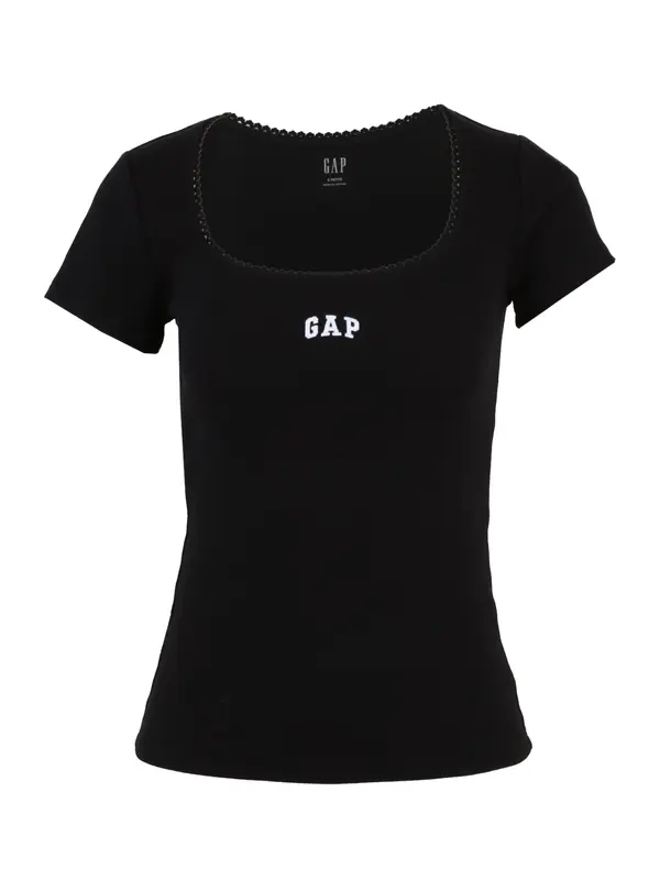 Gap Tall Gap Tall Majica  črna / bela