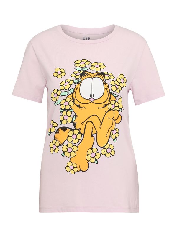 Gap Tall Gap Tall Majica 'GARFIELD'  rumena / meta / majnica / svetlo oranžna