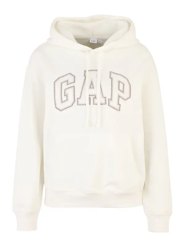 Gap Tall Gap Tall Majica 'HERITAGE'  bež / temno bež / bela