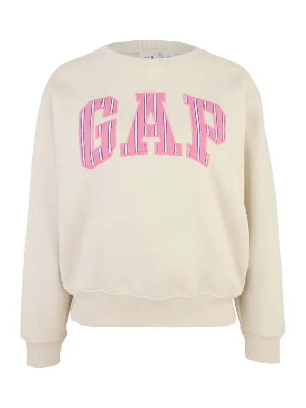 Gap Tall Gap Tall Majica 'HERITAGE'  kremna / majnica / roza / bela