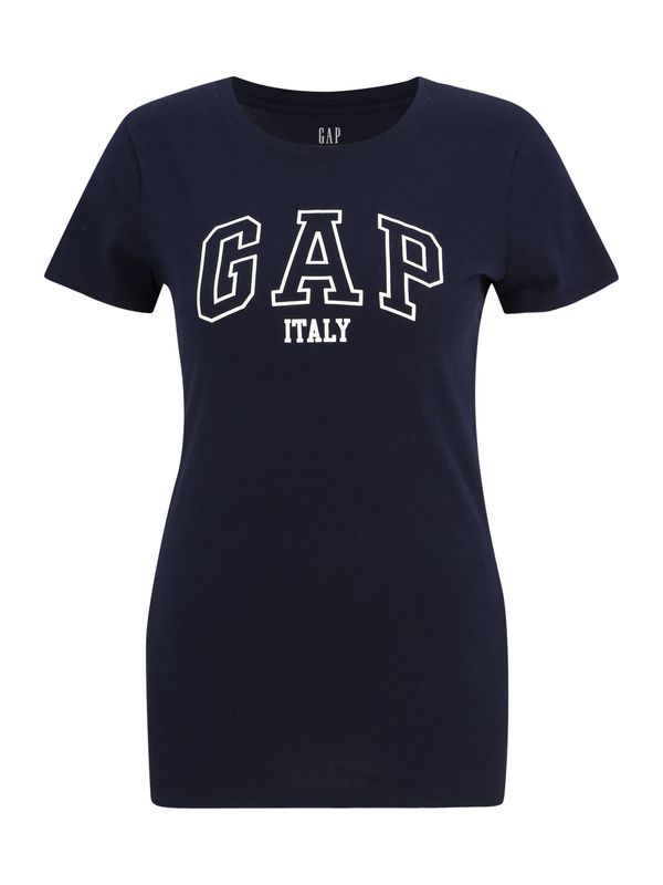 Gap Tall Gap Tall Majica 'ITALY'  mornarska / bela