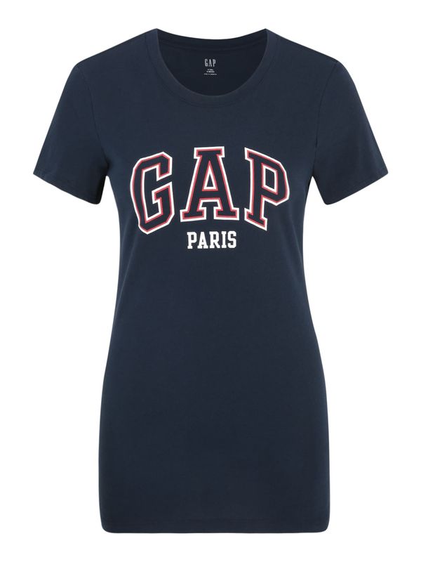Gap Tall Gap Tall Majica 'PARIS'  mornarska / rdeča / bela