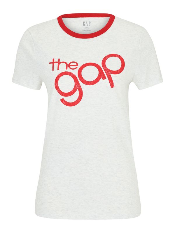 Gap Tall Gap Tall Majica  pegasto siva / rdeča
