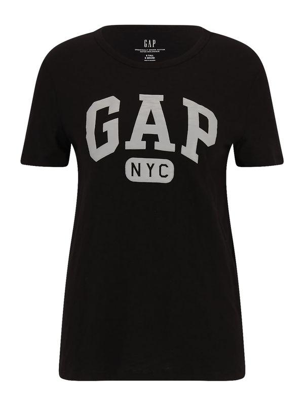 Gap Tall Gap Tall Majica  siva / črna