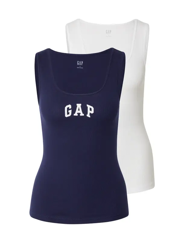 GAP GAP Top  temno modra / bela