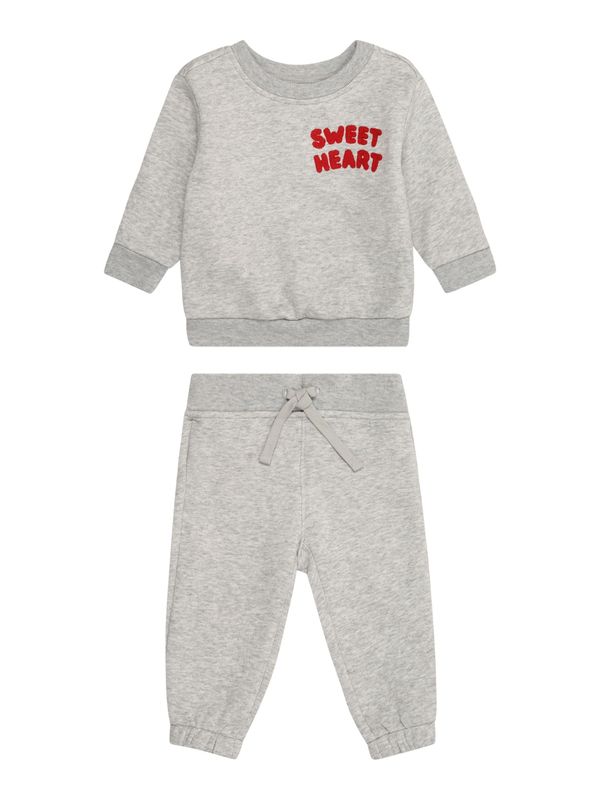 GAP GAP Trenirka za tek  pegasto siva / rdeča