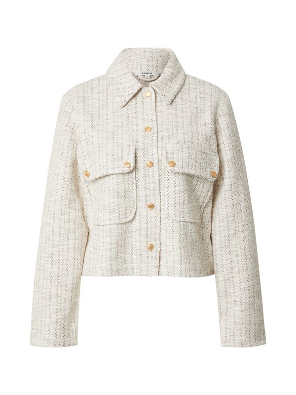 GARCIA GARCIA Blazer 'Colbert'  bež / ecru / rjava