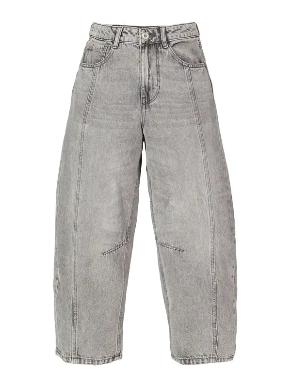 GARCIA GARCIA Kavbojke  siv denim