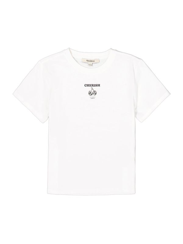 GARCIA GARCIA Majica  antracit / črna / bela