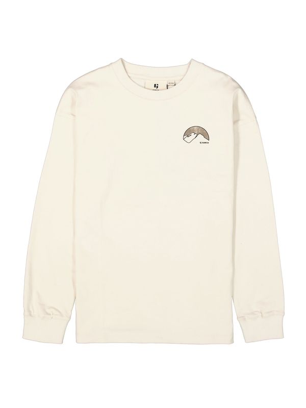 GARCIA GARCIA Majica  kremna / siva / črna