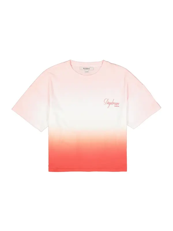 GARCIA GARCIA Majica  losos / rosé / rdeča / bela