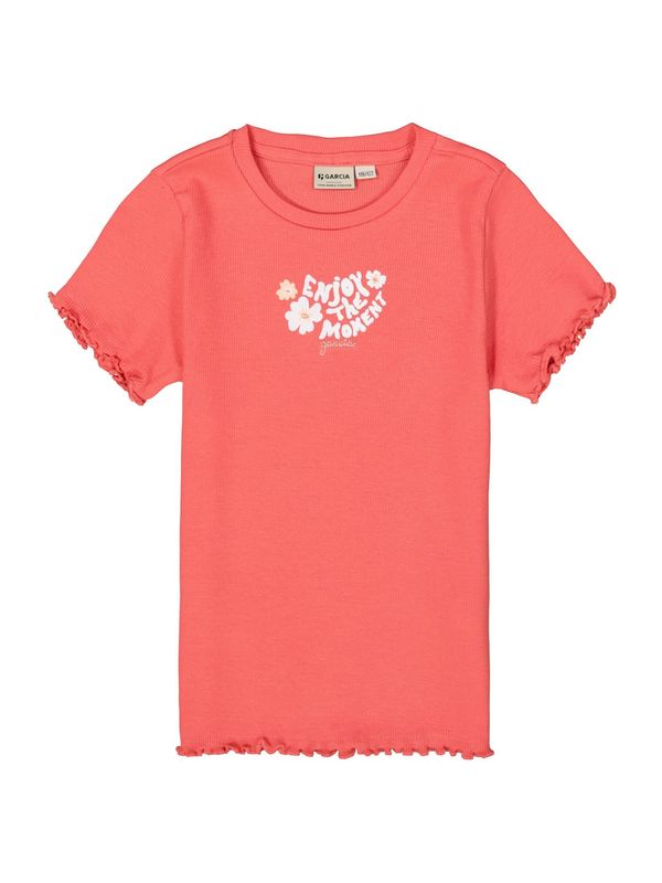 GARCIA GARCIA Majica  malina / puder / bela