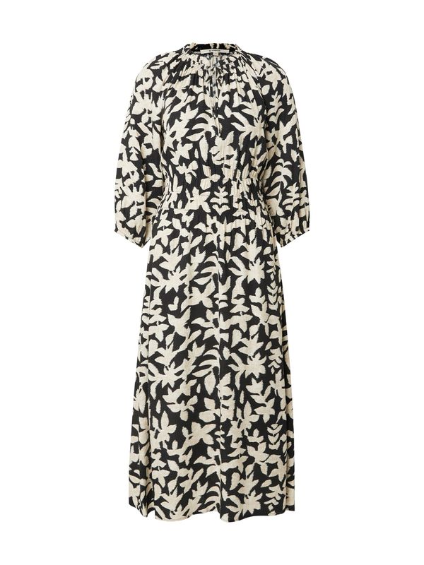 GARCIA GARCIA Obleka  slonovina / črna