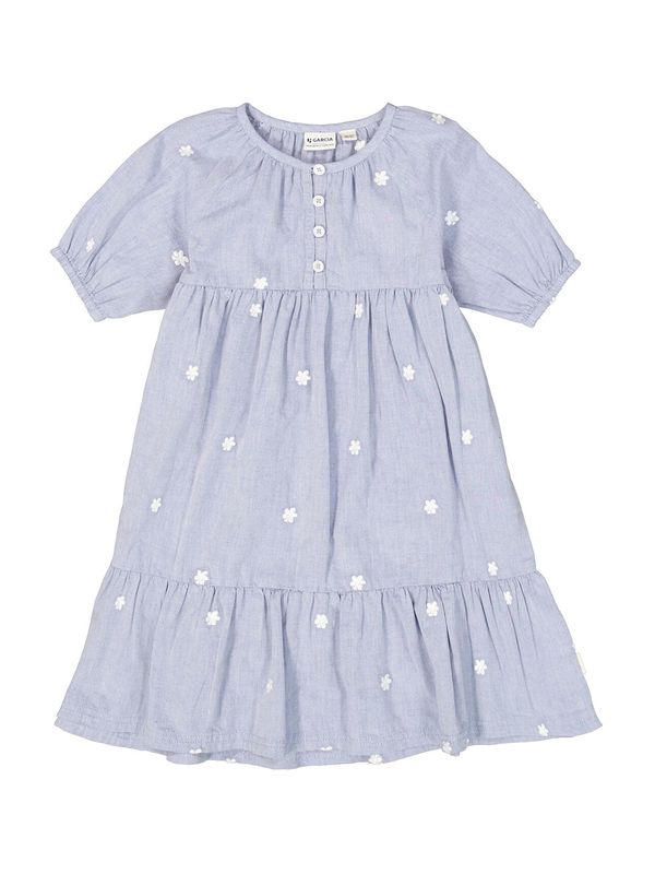 GARCIA GARCIA Obleka  svetlo modra / bela