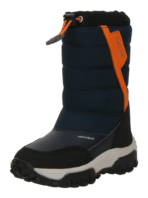 GEOX GEOX Škornji za v sneg 'HIMALAYA'  marine / oranžna / črna