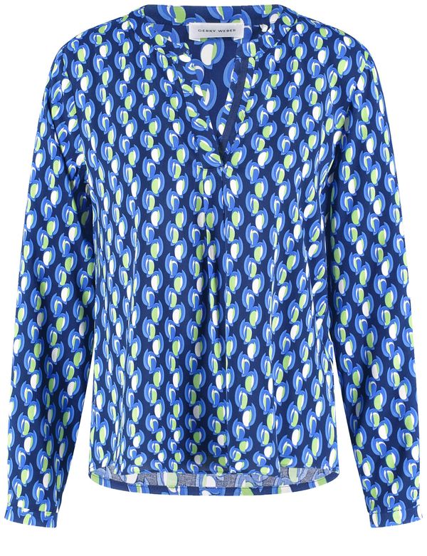 GERRY WEBER GERRY WEBER Bluza  bež / azur / temno modra / limeta