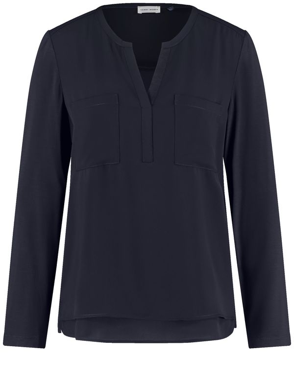 GERRY WEBER GERRY WEBER Bluza  nočno modra