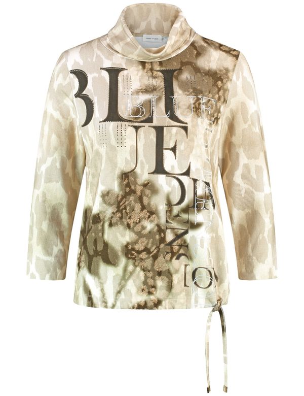 GERRY WEBER GERRY WEBER Majica  kremna / kamela / oliva / črna