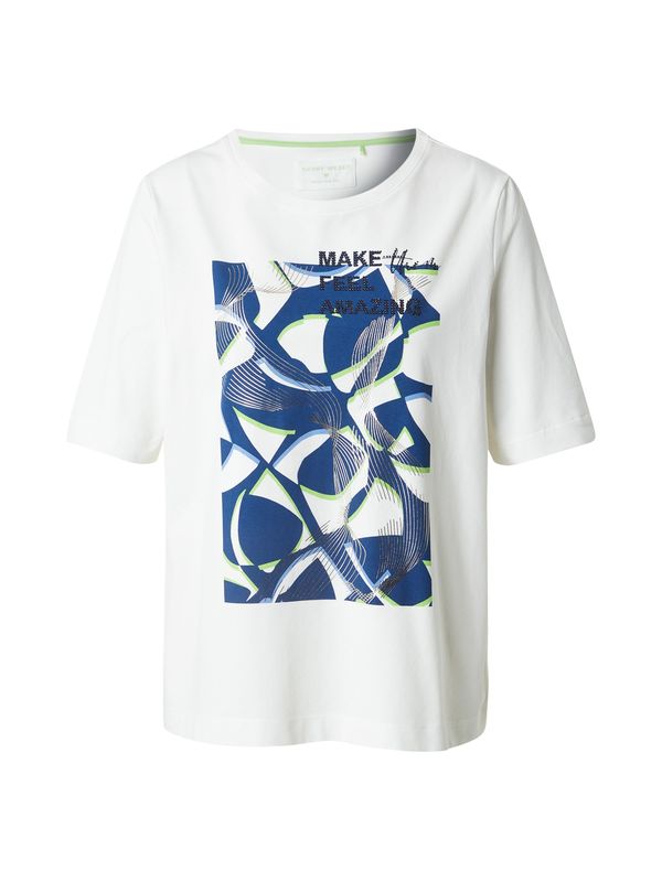 GERRY WEBER GERRY WEBER Majica  mornarska / kraljevo modra / limeta / off-bela