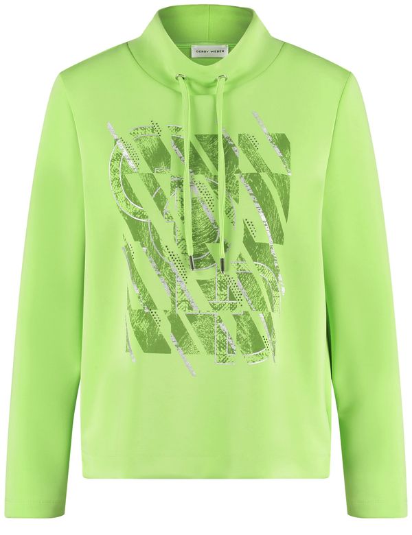GERRY WEBER GERRY WEBER Majica 'Sandy'  zelena / limeta / bela