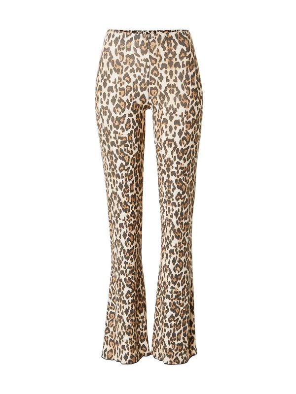 Gina Tricot Gina Tricot Hlače  bež / rjava / črna