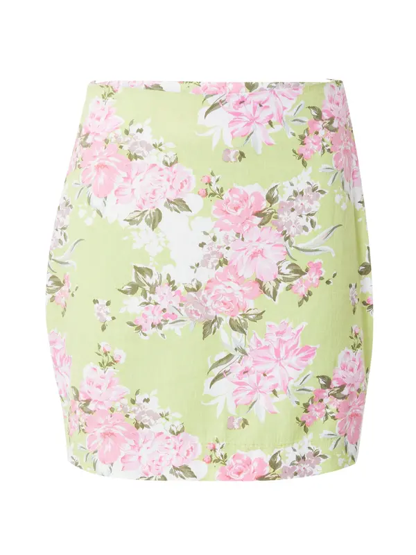 Gina Tricot Gina Tricot Krilo 'Ronja'  oliva / svetlo zelena / roza / bela