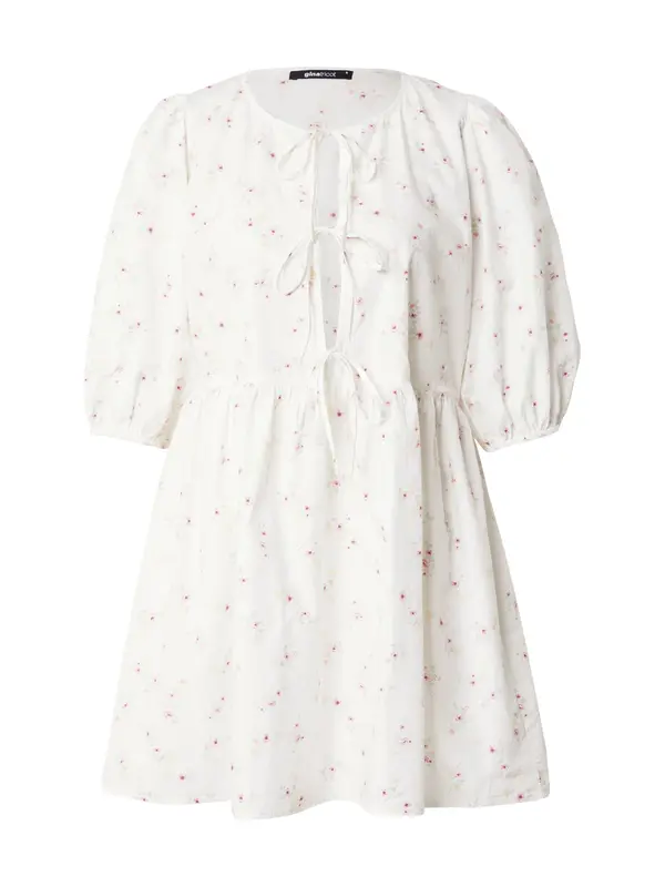 Gina Tricot Gina Tricot Obleka  rumena / pastelno zelena / rdeča / bela