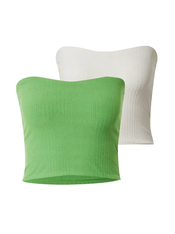 Gina Tricot Gina Tricot Top 'Selina'  jabolko / bela