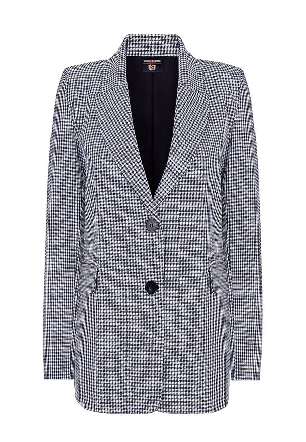 Giorgio di Mare Giorgio di Mare Blazer 'Vittoria'  modra / črna / bela