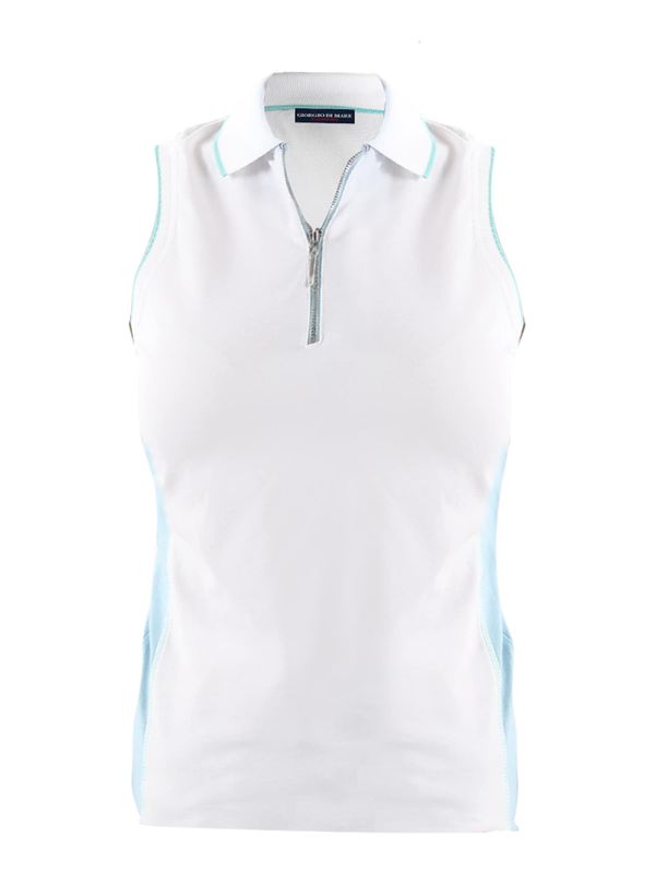 Giorgio di Mare Giorgio di Mare Majica 'Aja'  svetlo modra / bela