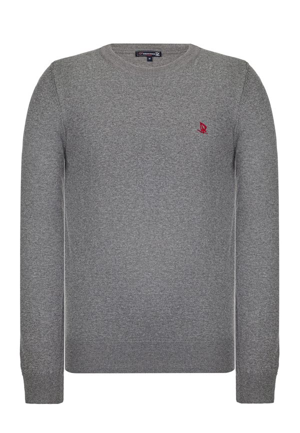 Giorgio di Mare Giorgio di Mare Pulover  antracit / rdeča