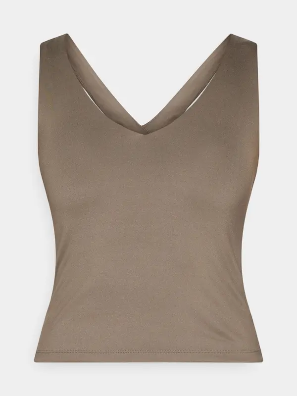 Girlfriend Collective Girlfriend Collective Športni top 'ZOE'  mokka