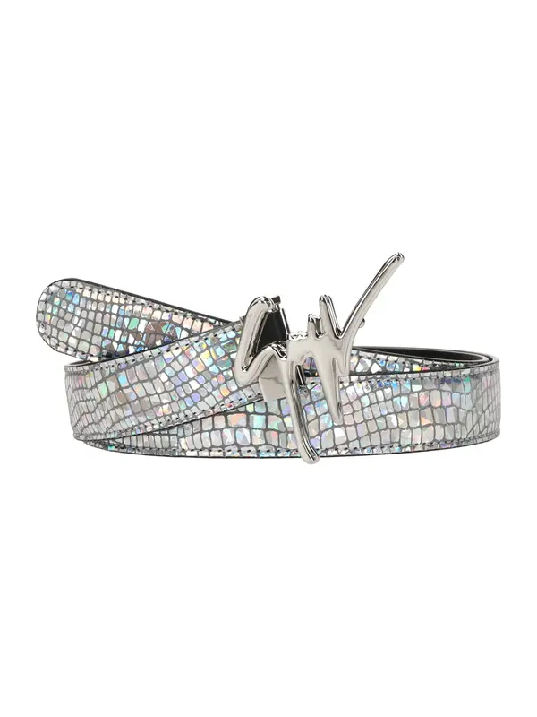 Giuseppe Zanotti Giuseppe Zanotti Pas  svetlo siva / srebrna