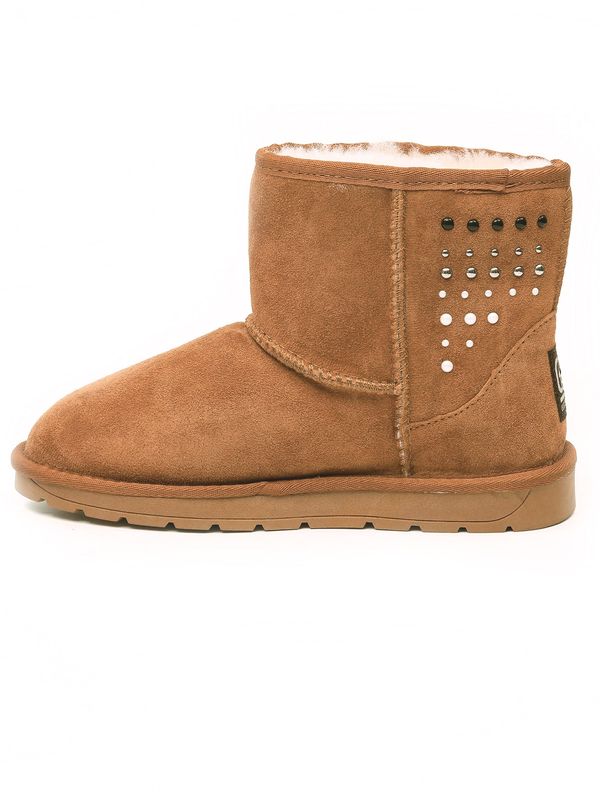 Gooce Gooce Škornji za v sneg 'Suri'  pueblo / črna / srebrna / bela