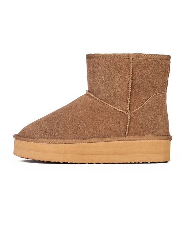 Gooce Gooce Škornji za v sneg 'Thimble'  rjava / kostanj rjava