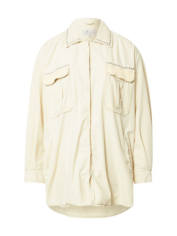 Goosecraft Goosecraft Prehodna jakna 'HUGS'  volneno bela