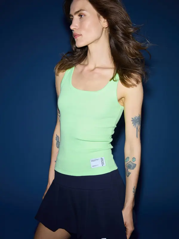 Grimelange Grimelange Top  svetlo zelena