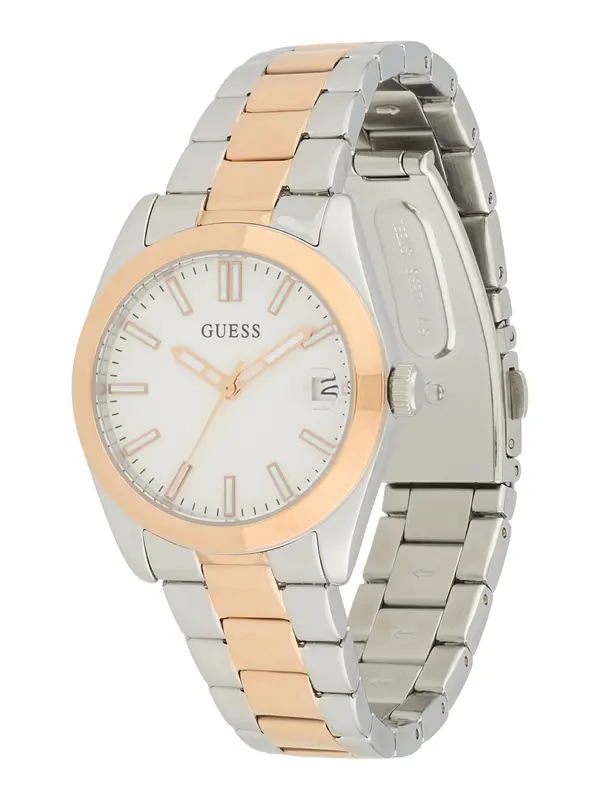 GUESS GUESS Analogna ura 'Alice'  rožnato zlata / srebrna