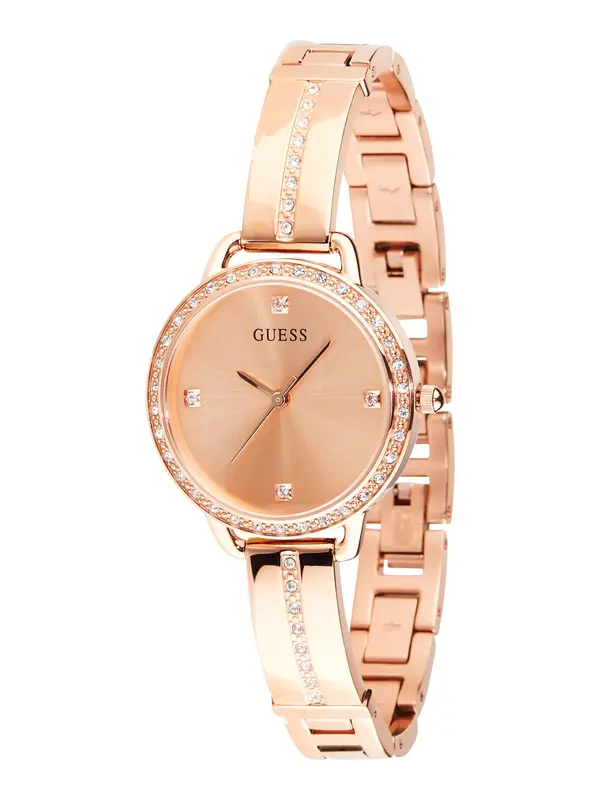 GUESS GUESS Analogna ura  bronasta