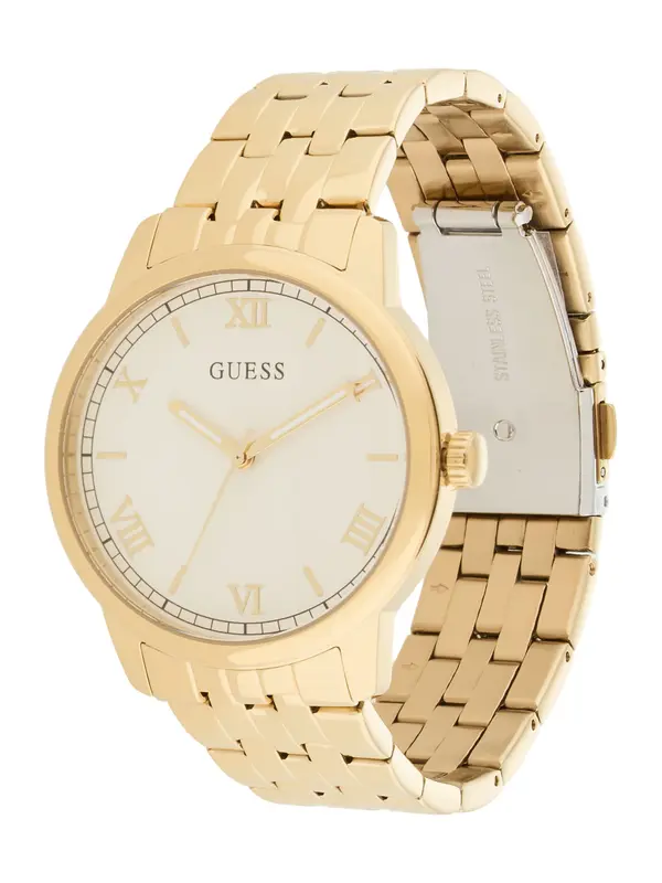 GUESS GUESS Analogna ura 'Chandler'  zlata