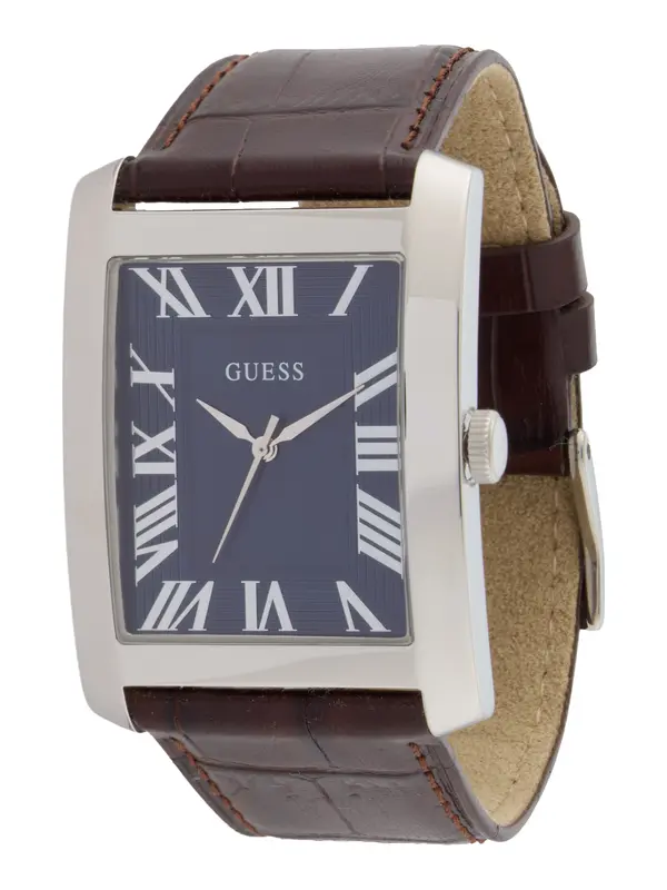 GUESS GUESS Analogna ura 'Clyde'  rjava