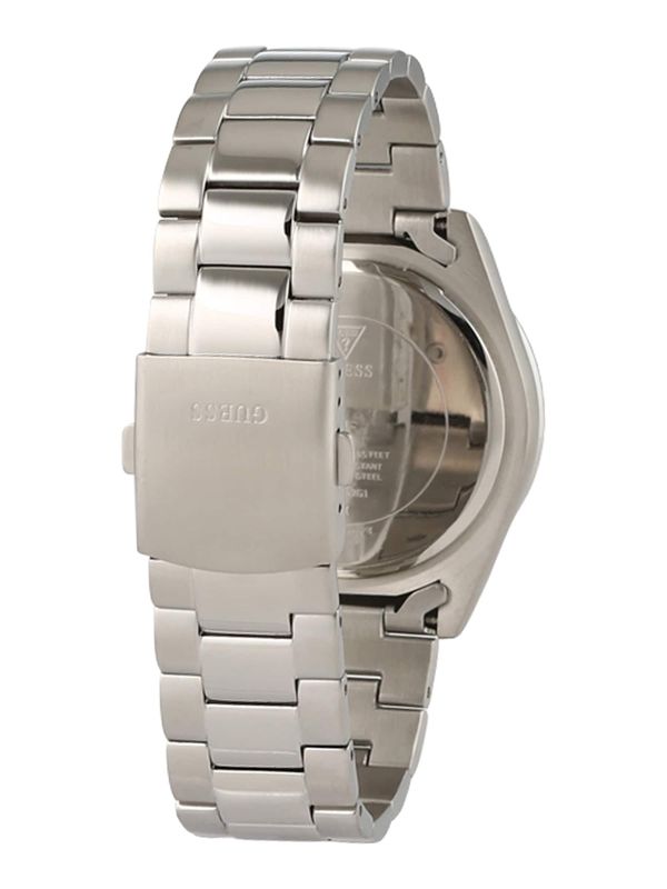 GUESS GUESS Analogna ura  črna / srebrna