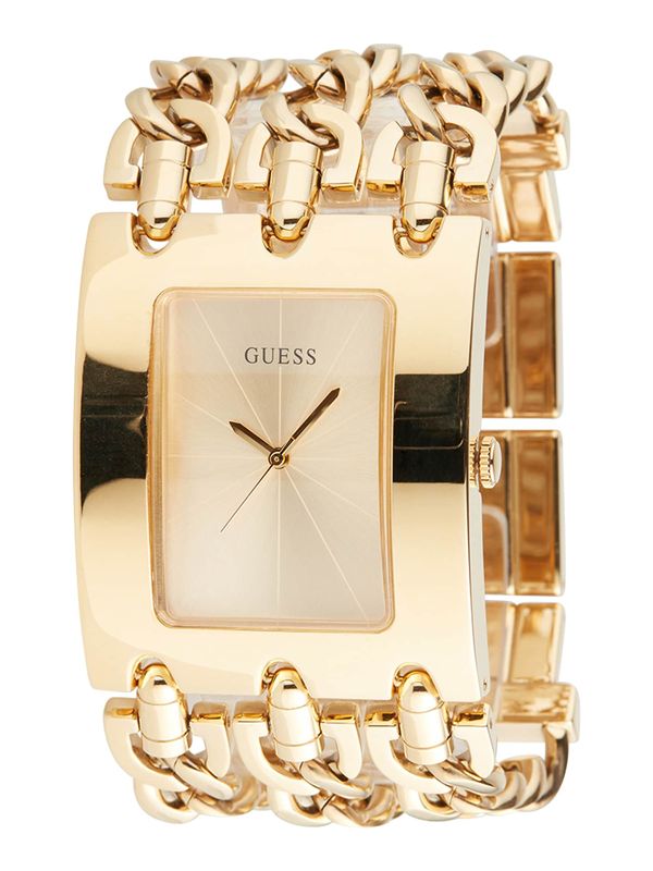 GUESS GUESS Analogna ura 'Heavy Metal'  zlata